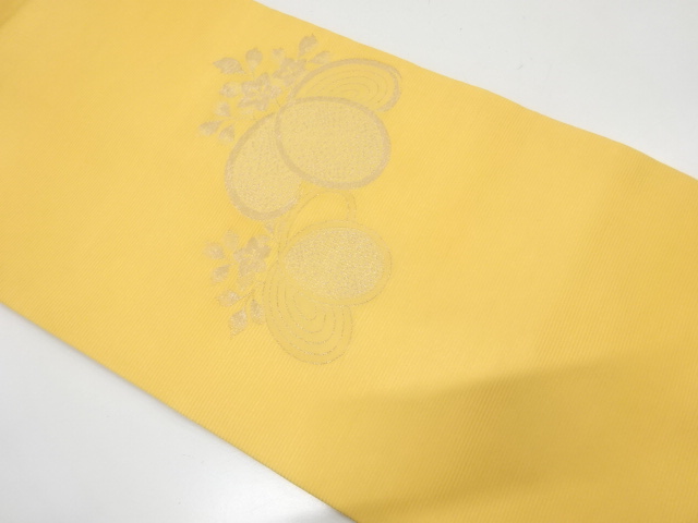 JAPANESE NAGOYA OBI / WOVEN PAULOWNIA